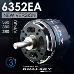 Dualsky XM6352EA Brushless Outrunners Motor 280KV 380KV 560KV Motor for 125E RC Airplane